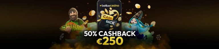 Betlive Casino cashback